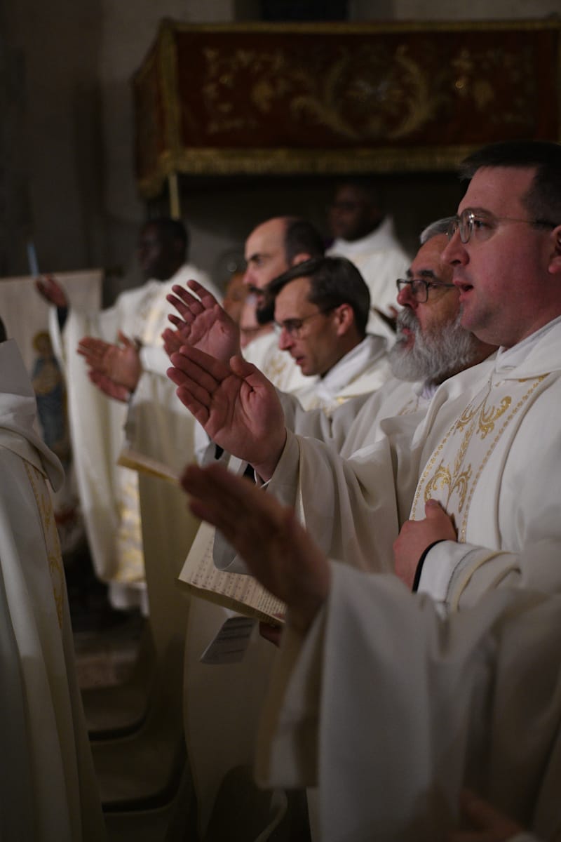 Messe Chrismale en la cathédrale d'Elne