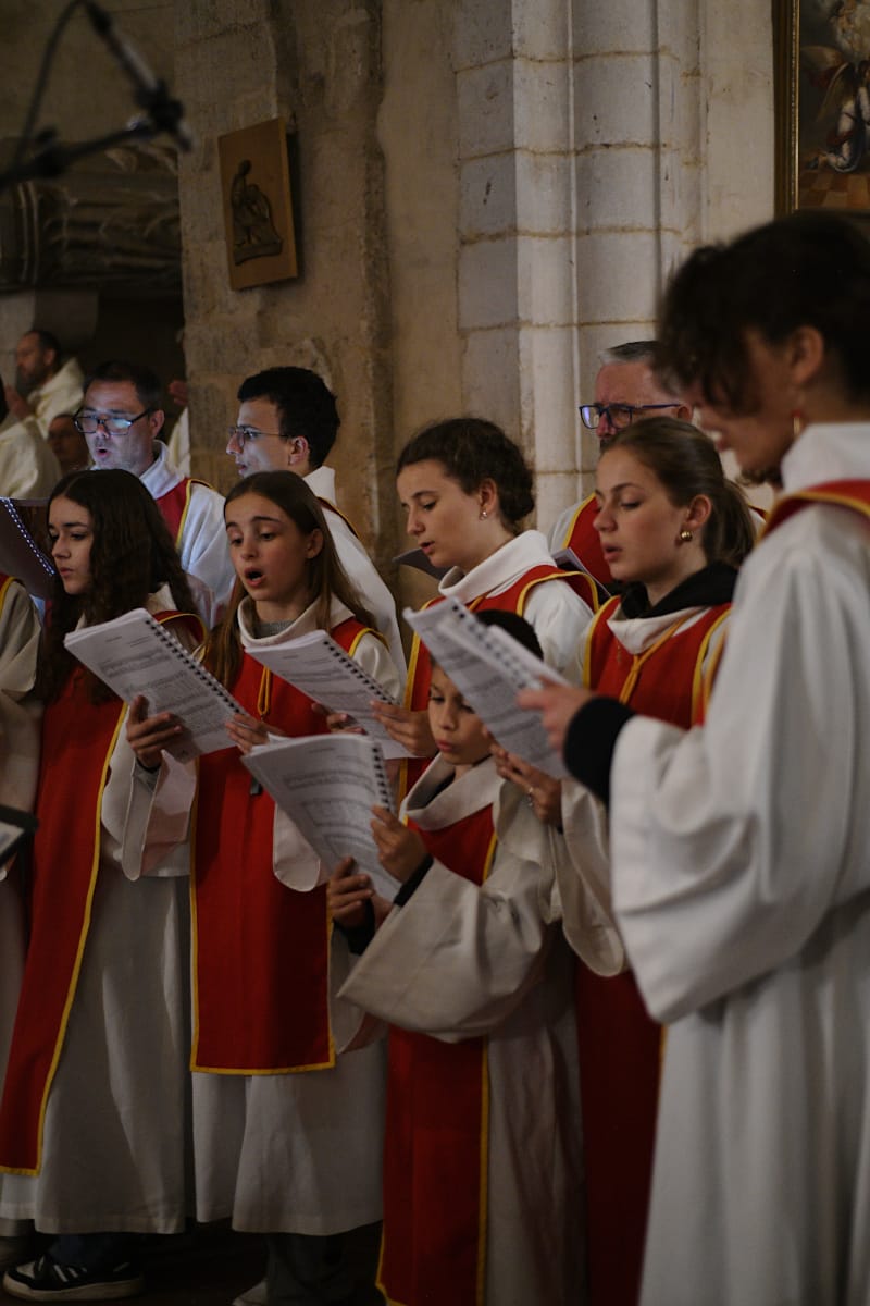 Messe Chrismale en la cathédrale d'Elne