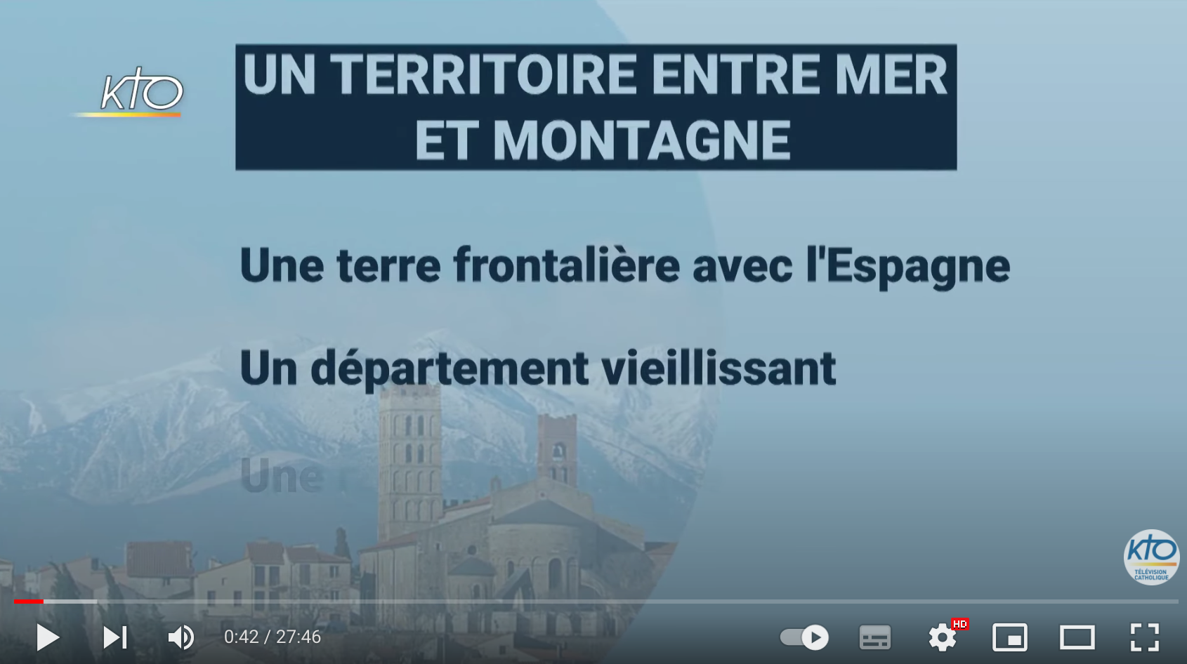 Notre Diocèse à la UNE sur KTO TV