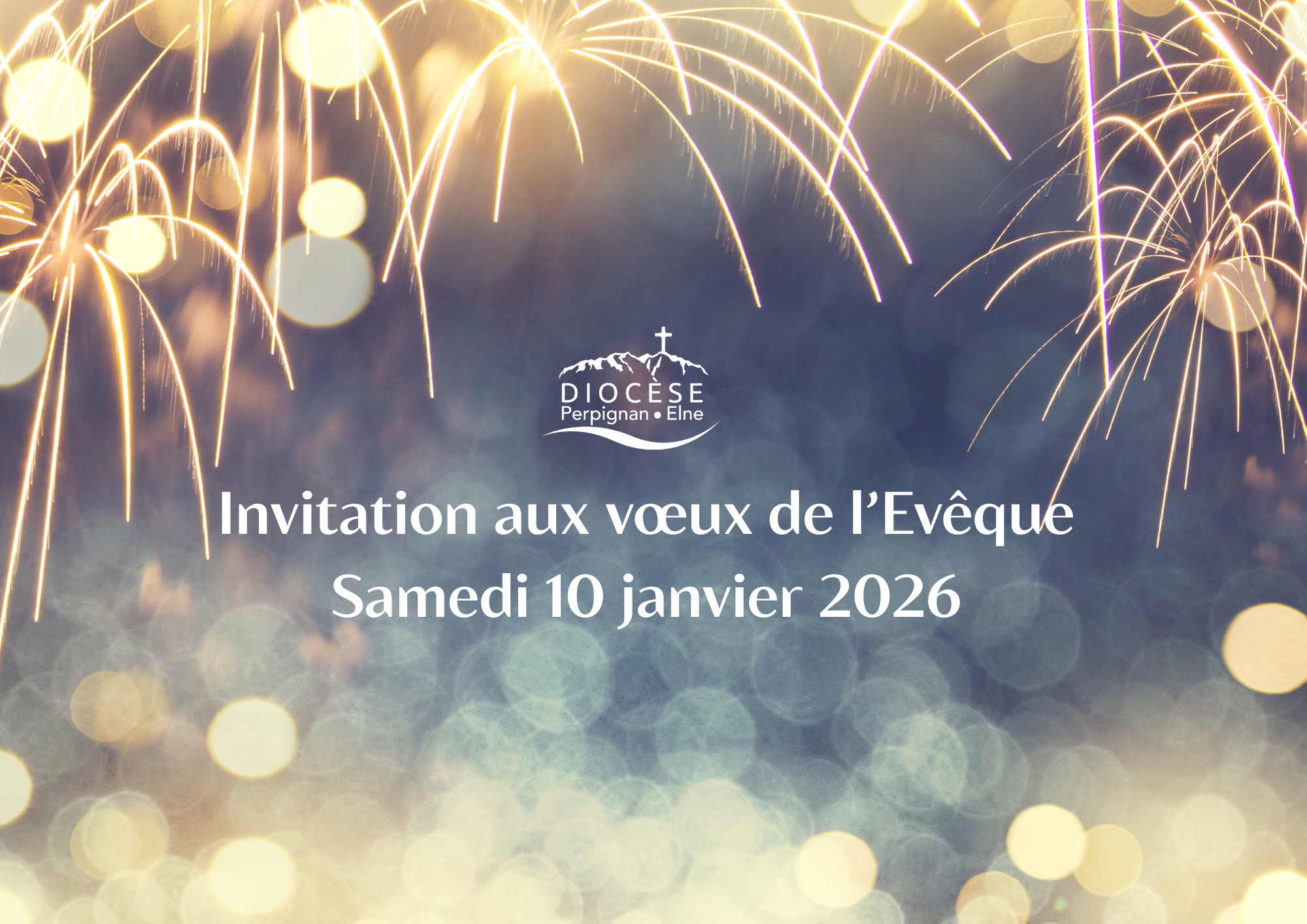 Invitation diocésaine samedi 10 janvier 2026 – Vœux de l’évêque