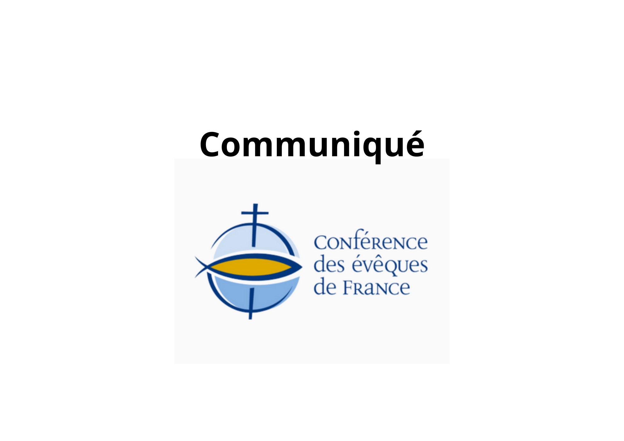 Communiqué de la Conférence des évêques de France sur la situation au Moyen-Orient