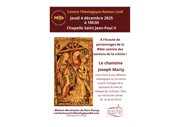 Temps de l’Avent au Centre Théologique Ramon Llull - jeudi 4 décembre à 18h30