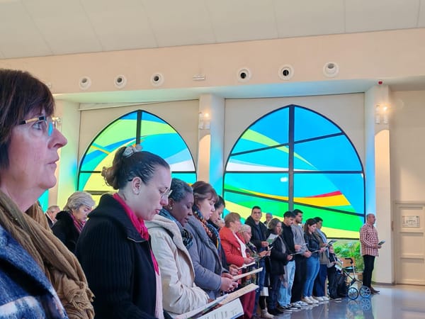 Messe du 3e dimanche de Carême, à l'occasion de la deuxième journée de rencontres du néophytat